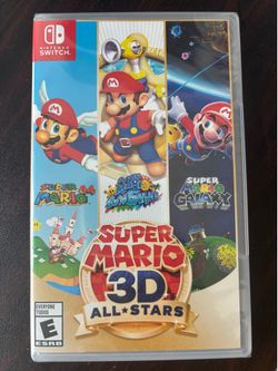 Super Mario 3d all stars new factory sealed