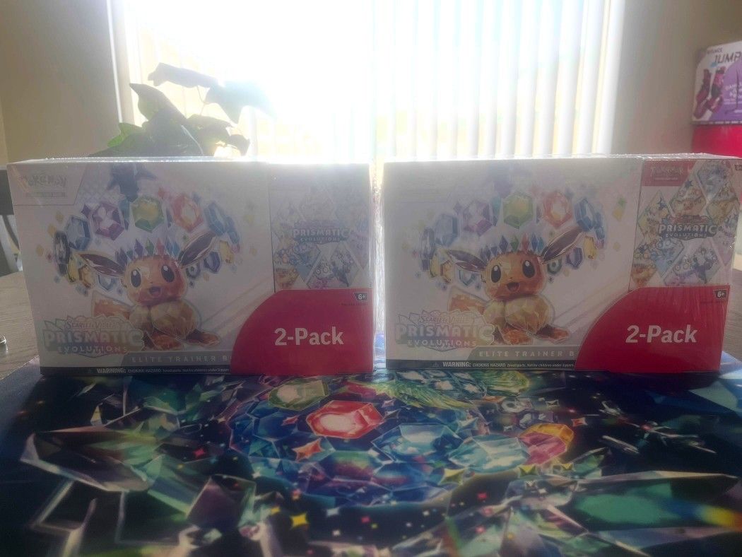 Pokemon Prismatic Evolutions 2 Pack