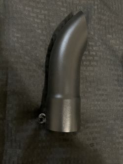 Black Exhaust Tip 