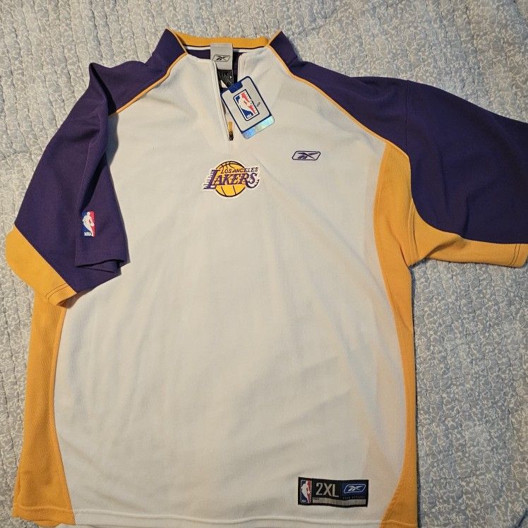 Lakers Pullover Reebok Brand XXL $50