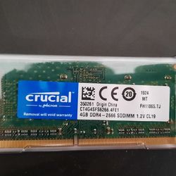 4GB DDR 4 Laptop RAM  2666mhz