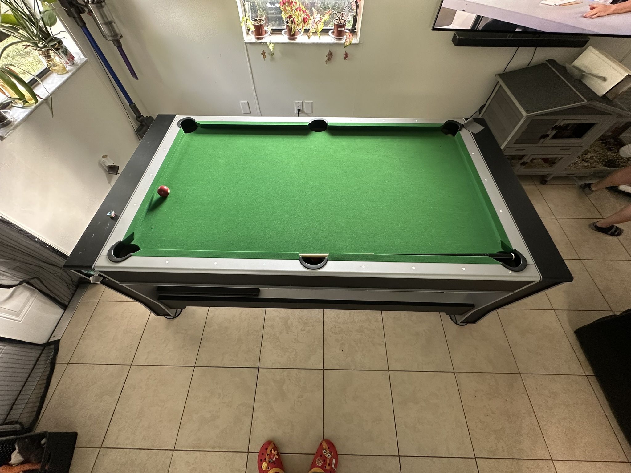 Margaritavillage Pool Table 3 In 1 -pool,air Hokey, Ping Pong .