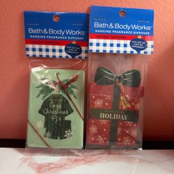 Bath & Body Works Holiday Hanging Fragrance Diffusers
