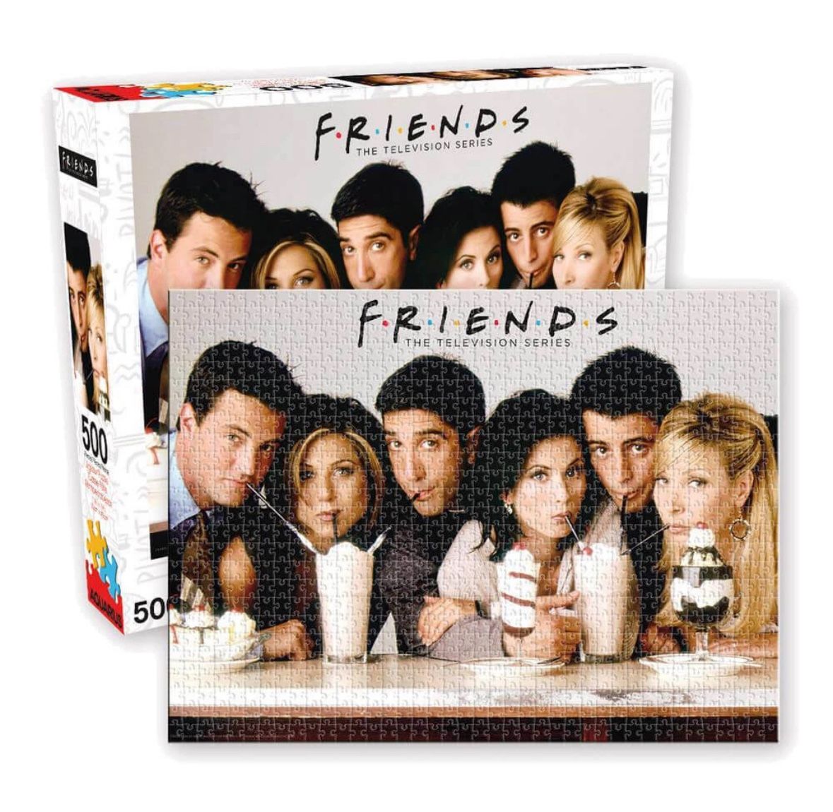 Aquarius Friends Milshakes Theme Licensed Jigsaw Puzzle Games (500 piece)