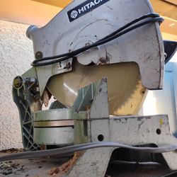 Hitachi C15fb 15 In Miter Chop Saw