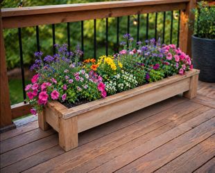 Handmade Cedar Mini Raised Planters $25 and up