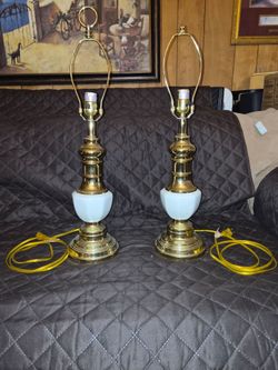 Two table lamps