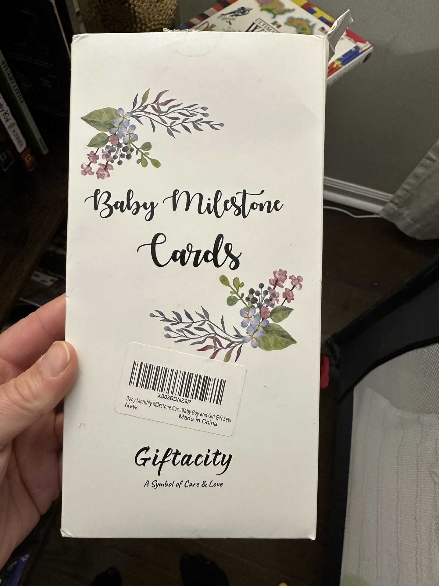 Baby milestone Cards