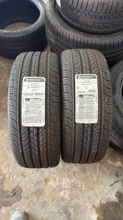 2 New Continental ContiProContact SSR 225/45R18 Tire