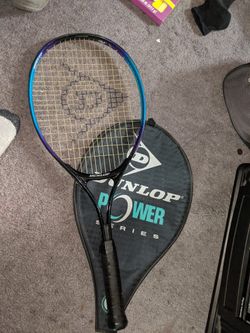 tennis racket Dunlop power plus