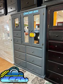 Grey XL wardrobe pinewood ropero Nuevo new