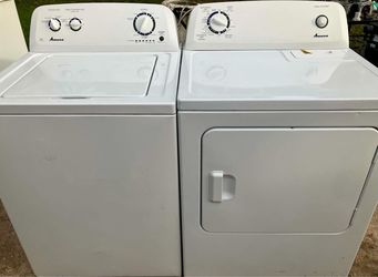 Amana washer dryer set
