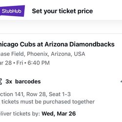 Diamondbacks Vs Cubs Friday Night
