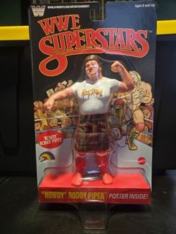 "Rowdy" Roddy Piper LJN WWE Superstars Wave 3