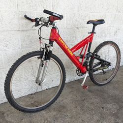 Cannondale Super V 700 26" 21-Speed Gravel/Mountain Bike Hybrid + Dual Adjustable Rock Shox Shocks + Very Very LIGHT 18" FRAME! + TUNED (MSRP $1700!)