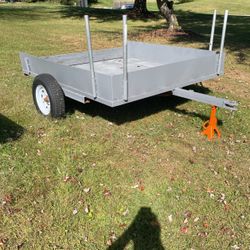 6’6”x 72” All Steel Utility Trailer 