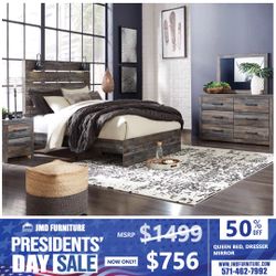 Ashley High Quality Bedroom Set Bed Dresser New 