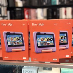Amazon Fire 7 Kids tablet 12 generation 2022 model 7" ad free with stand newest