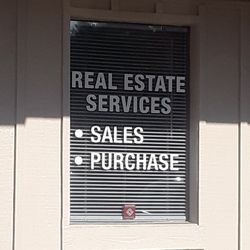Window lettering and signs