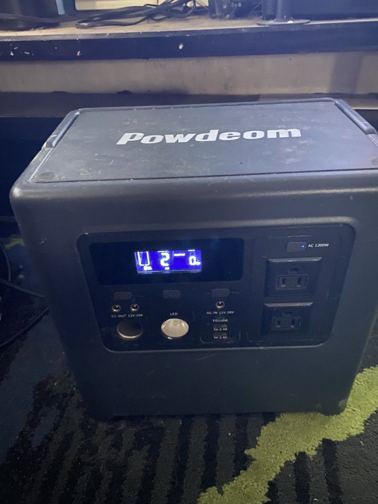 Powdeom 1200w Portable Power Station