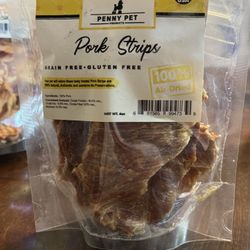 Pork Strip Or Pork Medallions Dog Treats From Penny Pet Shop 