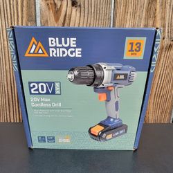Blue Ridge Tools 20V Max Cordless Drill for Sale in Modesto CA