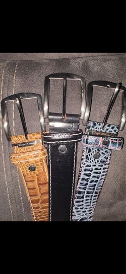 Roger  Ximenez handcrafted  Mens belts