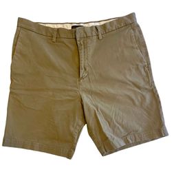Banana Republic Men’s Aiden Shorts Chino Khaki Size 35