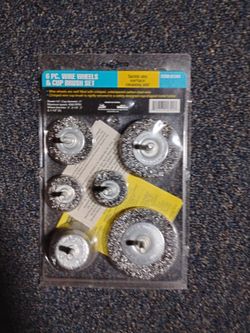 6 Piece Wire Wheel Brushes 