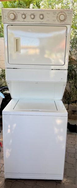 WHIRLPOOL-STACKABLE 🔥GAS🔥✅✅3 MONTHS WARRANTY