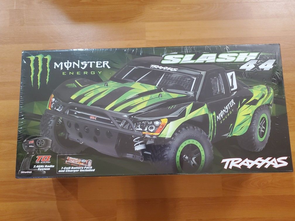 New TRAXXAS Monster Energy Slash 4x4 RC truck for Sale in Cutler Bay, FL - OfferUp