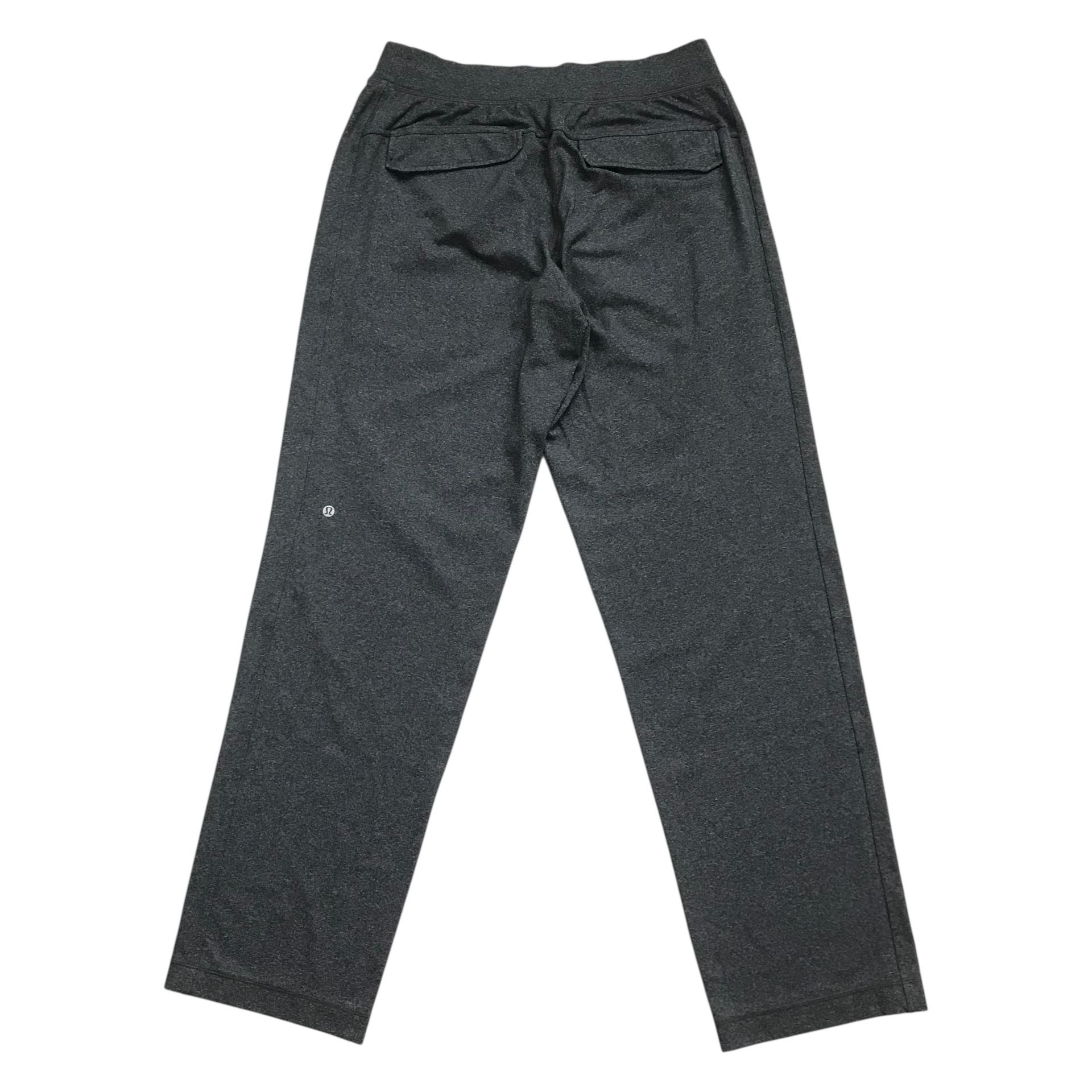Lululemon Kung Fu Sweatpants Large L Mens Gray Sweats Joggers Wide Leg Work Out
