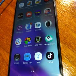Samsung Galaxy A21 Unlocked With Tiktok App