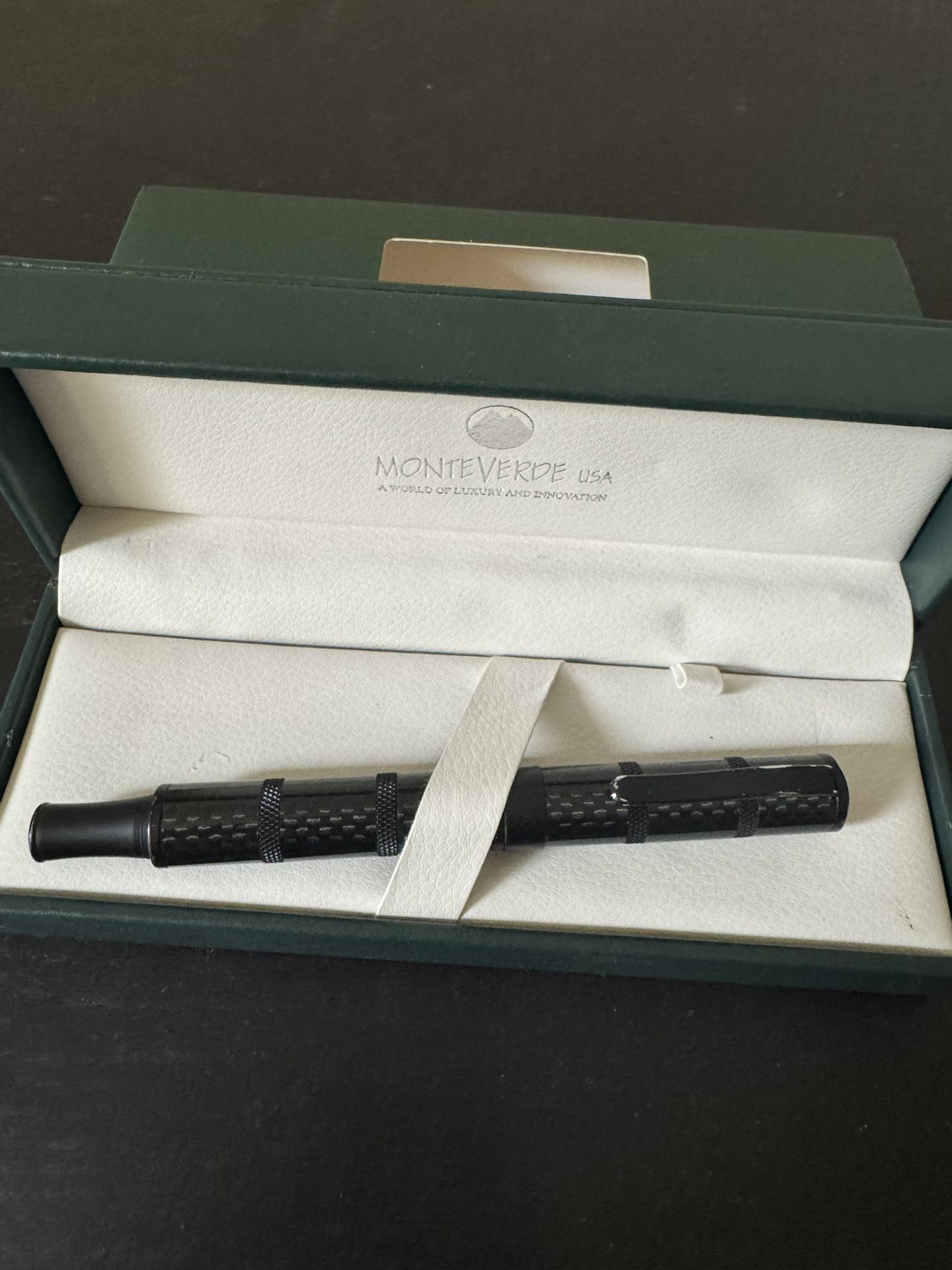 Monteverde Regatta Full Carbon Black Fountain Pen