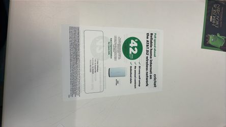 AT&T 5g home internet