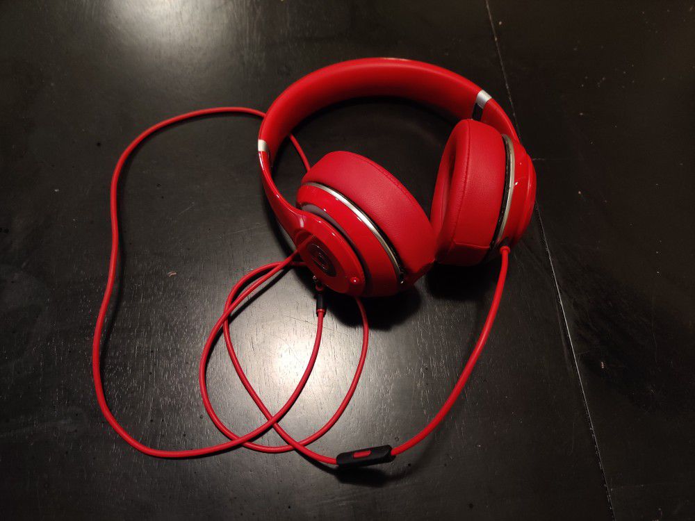 Beats by Dr. Dre - Beats Studio2 Wired Over-the-Ear Headphones - Red