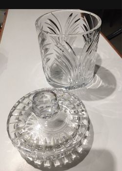 Crystal Glass Jar with Lid