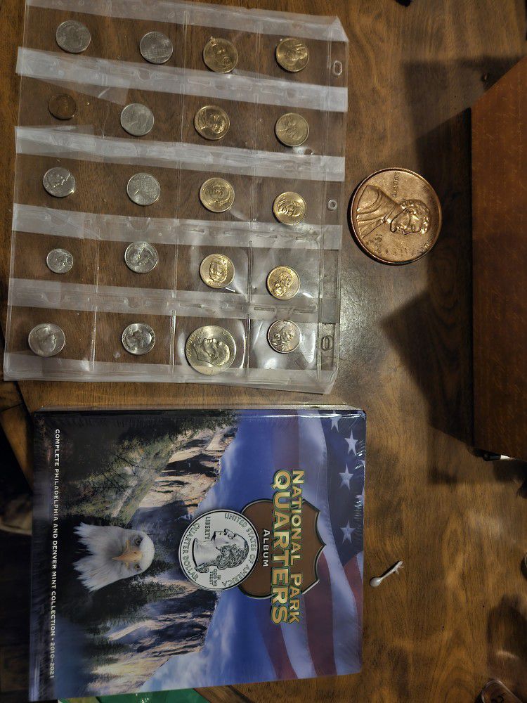 Presidential And Bicentennial  Dollars,quaters S MINT MARK Whest 