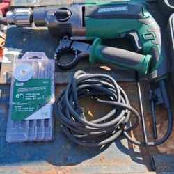 Hammer Drill Masterforce / Drill Bit Set 