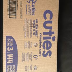 Cuties Diapers Size 3