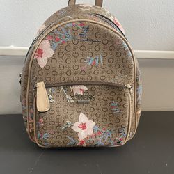 GUESS Floral Small Backpack 