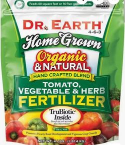 Dr Earths 4lb bag. Brand new.