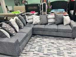Carole Court Gray 2 Pc Sectional