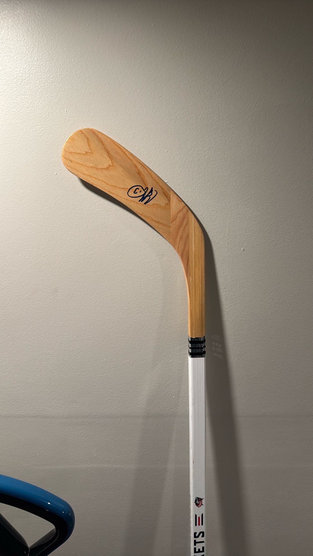 Columbus Blue Jackets - signed Cam Atkinson stick