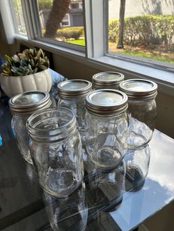 Ball Mason Jars with Lids – Set of 6
