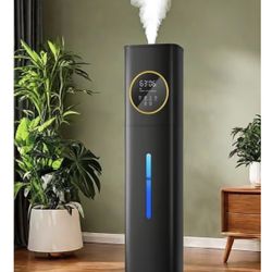 Humidifier Large Room Bedroom with Night Light, 2.1Gal(8L) Humidifiers for Home with Essential Oil Diffuser, Top Fill Whole House Cool Mist Humidifier