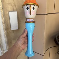 Disney Store Chip Light-up Bubble Wand – Beauty and the Beast as is