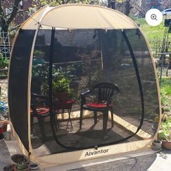 SCREENED TENT 6X6 
