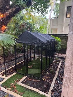 Large outdoor cat cage