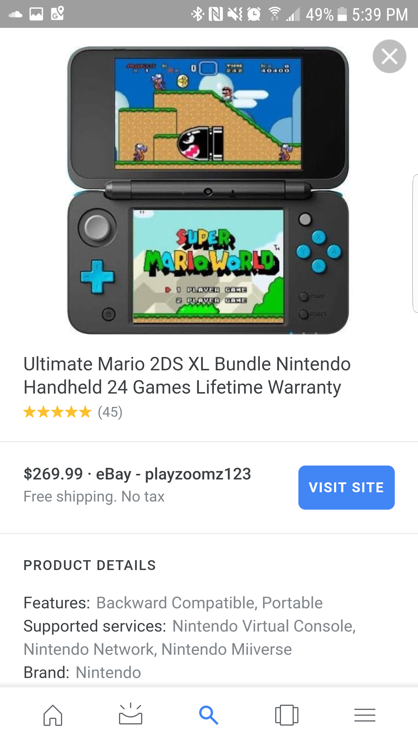 NINTENDO 2Ds XL bundle with 4GB Sd card for Sale in Cary, NC OfferUp